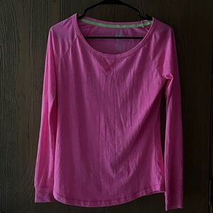 SO Vibrant Pink Long Sleeve Tee